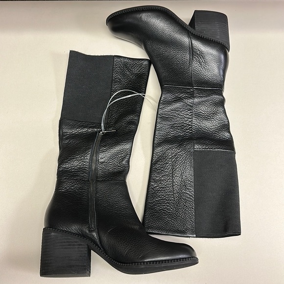 🔥🔥🔥NEW Splendid Black Leather Boots - Picture 2 of 8